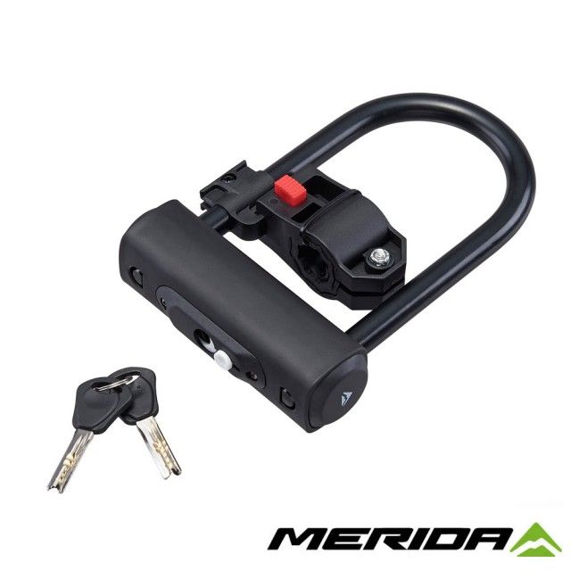 Замок MERIDA U-lock short ключ
