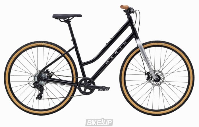 Велосипед міський 28" MARIN Kentfield 1 ST Gloss Black Chrome 