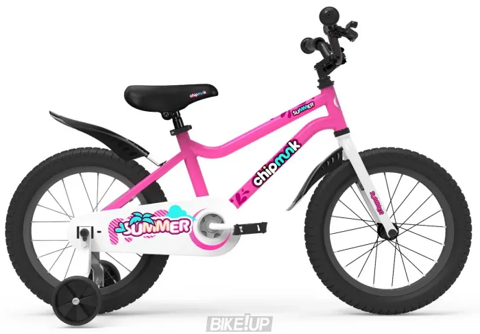 Велосипед дитячий 18" ROYALBABY Chipmunk MK OFFICIAL UA Рожевий