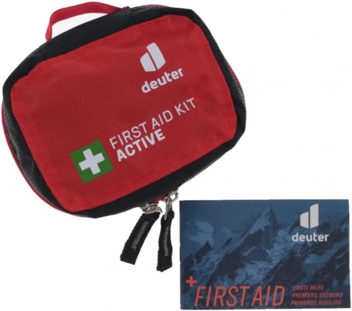 Аптечка DEUTER First Aid Kit Active AS колір 9002 papaya - порожня