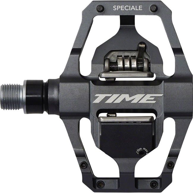 Педалі контактні TIME Speciale 12 Enduro pedal, including ATAC cleats, Dark Grey