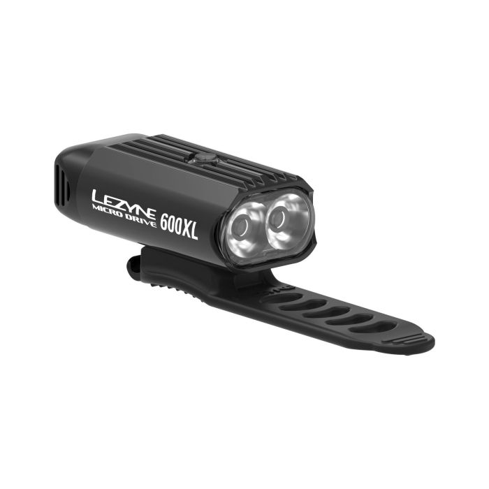 Комплект світла Lezyne MICRO DRIVE 600XL / STRIP PAIR Чорний / Чорний 600/150 люменів Y13