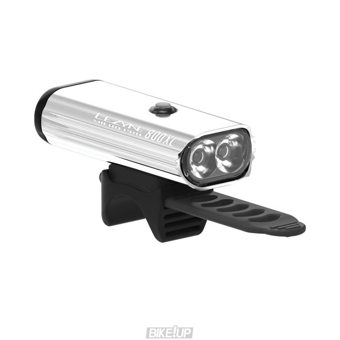 Переднє світло Lezyne MICRO DRIVE PRO 800XL Сріблястий 800 люменів Y13