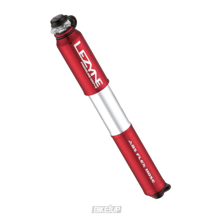 Ручний насос Lezyne PRESSURE DRIVE - S Червоний 120psi Y13