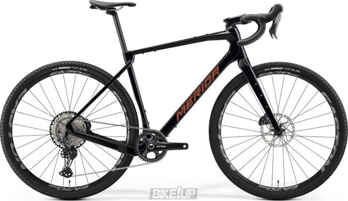 Велосипед гравел MERIDA Silex 7000 Black Bronze Gold