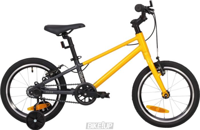 Велосипед дитячий 16" PRIDE Glider 16 Жовтий