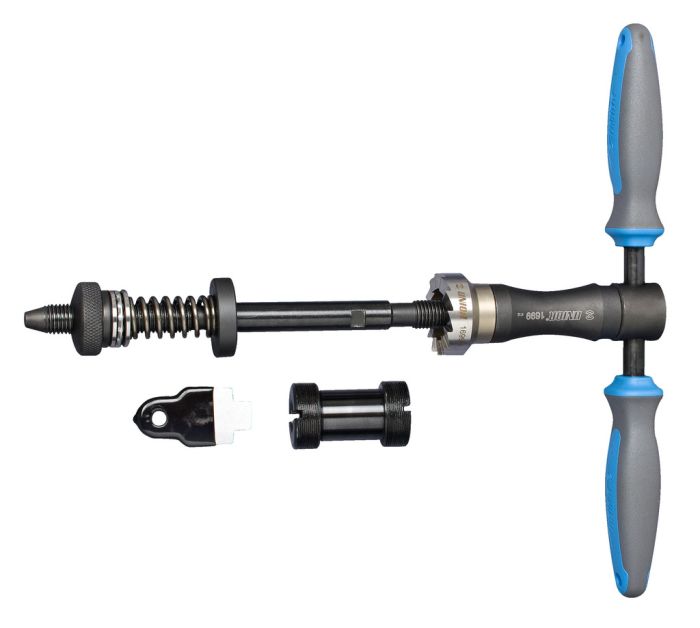Инструмент с фрезой для торцевой обработки кареточной трубы (BSA и ITAL) 1.37x24tpi(BSA),36x24tpi(ITAL)