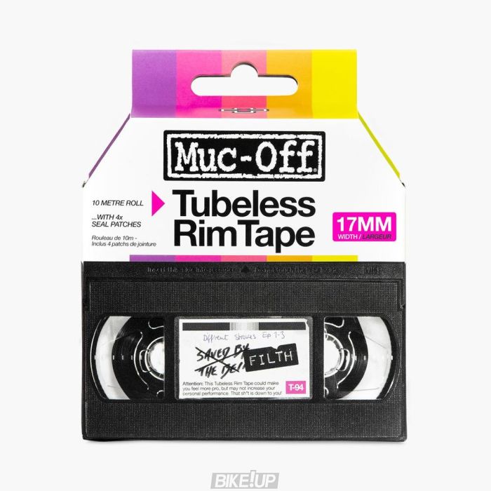 стрічка для бескамерки MUC-OFF 10m/17mm