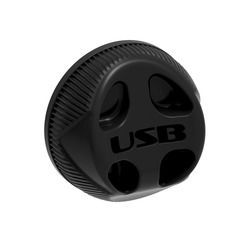 Заглушка USB штекера Lezyne END PLUG - FEMTO USB R DRIVE Чорний Y9-Y13