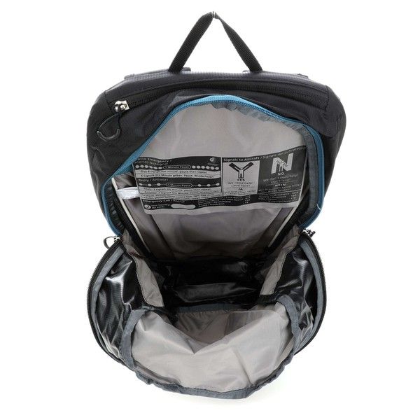 Рюкзак DEUTER Speed Lite 16 колір 7000 black з поясним ременем