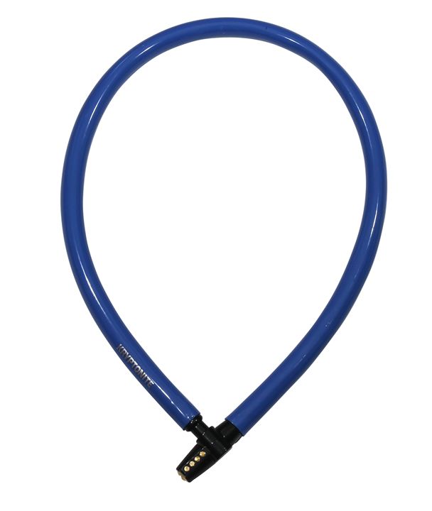 велозамок кабель KRYPTONITE KEEPER 665 6x65 синій кодовий замок