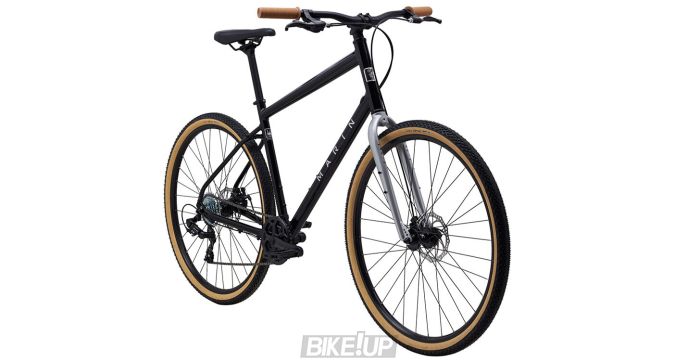 Велосипед міський 28" MARIN Kentfield 1 Gloss Black Chrome 