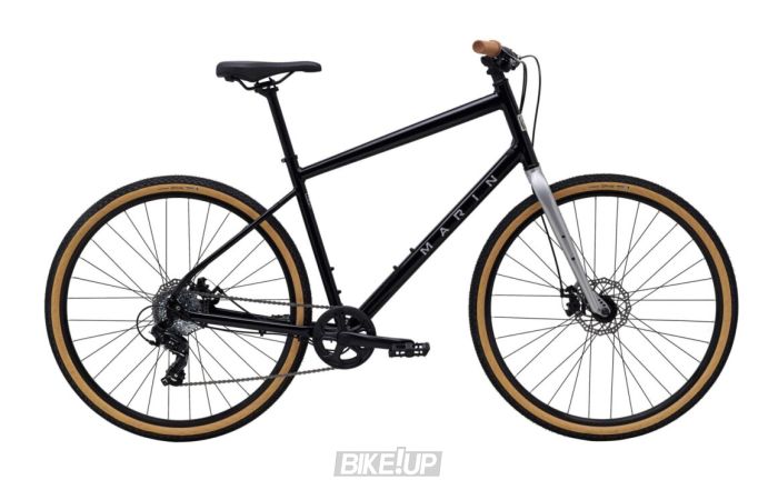 Велосипед міський 28" MARIN Kentfield 1 Gloss Black Chrome 