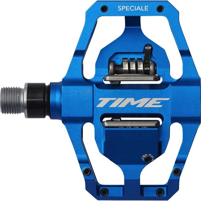 Педалі контактні TIME Speciale 12 Enduro pedal, including ATAC cleats, Blue