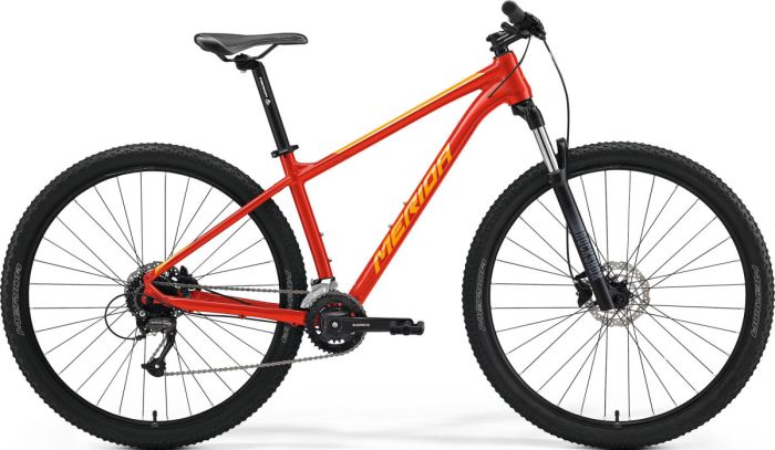 Велосипед 29" MERIDA BIG.NINE 60-3X Red Orange