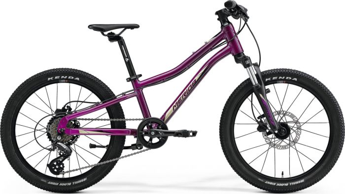 Дитячий велосипед 20" MERIDA MATTS Junior 20 Purple Black Champagne