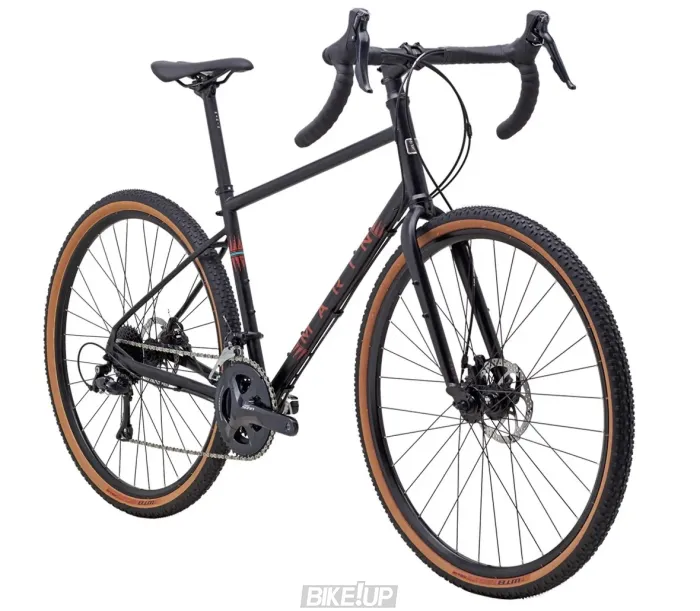 Велосипед турінг 27.5" MARIN Four Corners Satin Black Red