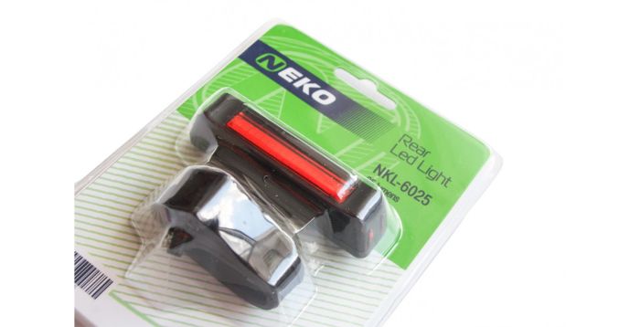 Мигалка задняя NEKO NKL-6025 зарядка USB 65 люмен