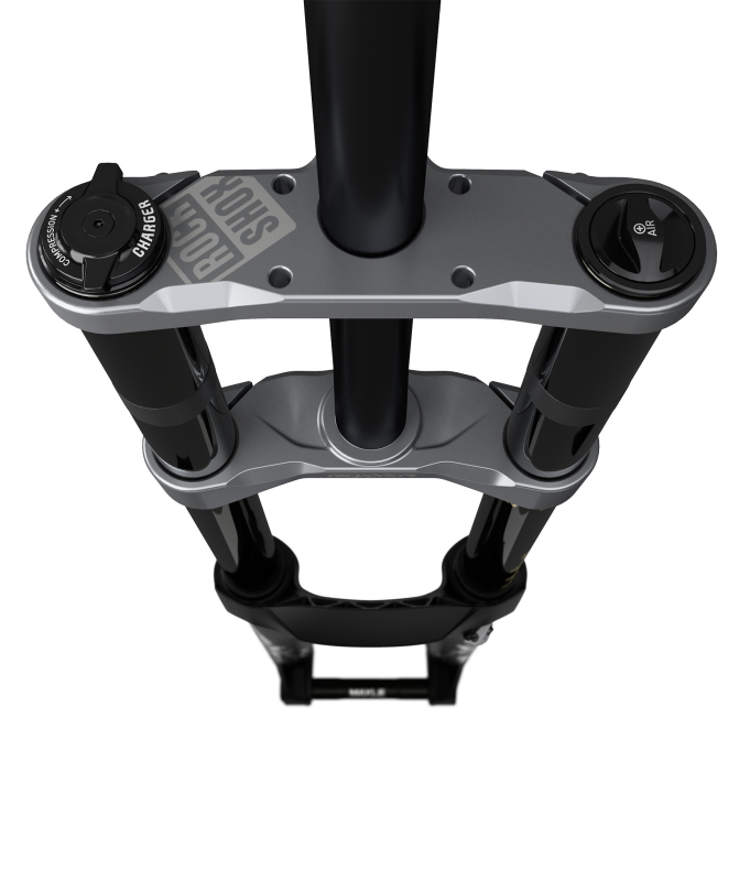Вилка RockShox BoXXer Select Charger RC - 27.5", вісь Boost 20x110, 200mm, Чорний, DebonAir