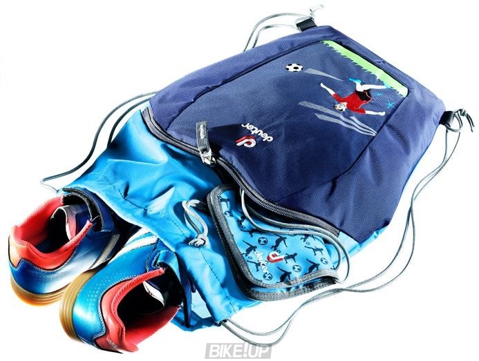 Набір DEUTER OneTwoSet - Sneaker Bag колір 3044 petrol bird (3830116 OneTwo; 3890115 Sneaker Bag; 3890215 Chest Wallet; 3890416 Pencil Pouch; 2890315 Pencil box)