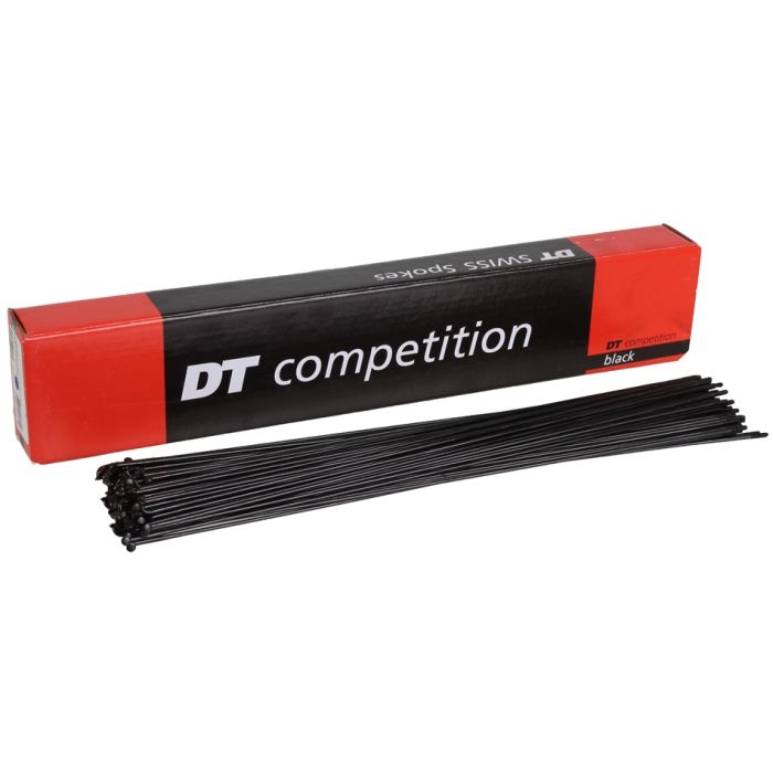 Спицы изогнутые DT competition race black 2.0 / 1.6 x 272mm х100шт