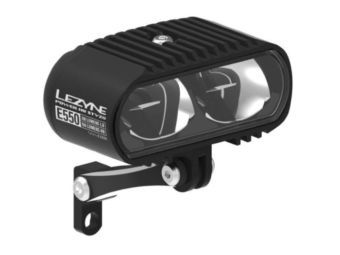 Переднє світло для електровелосипеда Lezyne EBIKE POWER HB STVZO E550 Чорний 800 люменів Y15