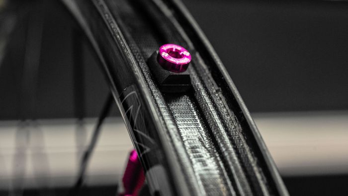 вентилі для бескамерних коліс MUC-OFF 44mm рожеві