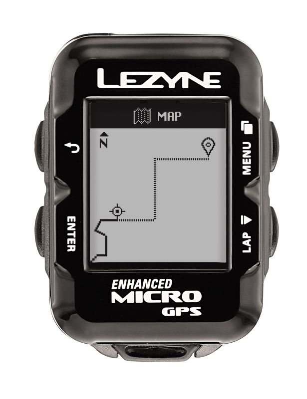 GPS компьютер Lezyne MICRO GPS HR LOADED Чорний Y11