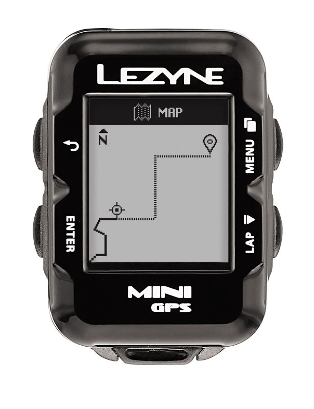 GPS компьютер Lezyne MINI GPS HR LOADED Чорний Y13