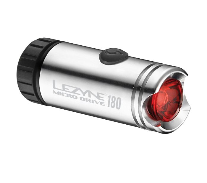 Комплект світла Lezyne MICRO DRIVE 500XL / MICRO PAIR Сріблястий 500/180 люменів Y12