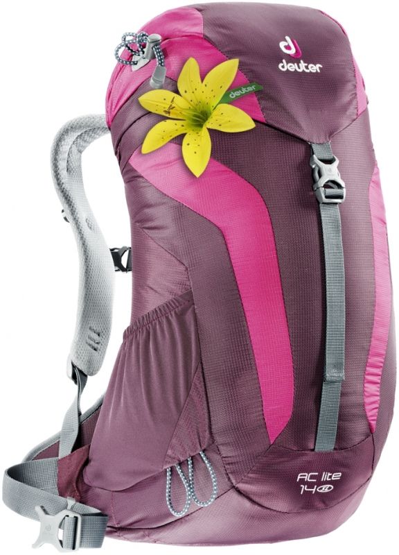 Рюкзак DEUTER AC Lite 14 SL колір 5509 aubergine-magenta