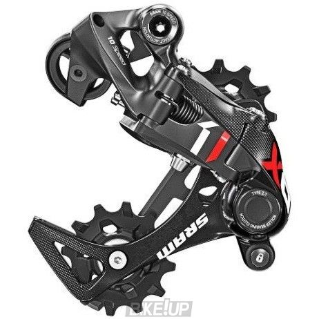 Переключатель - Задний X01 AM RD X01 DH 1X10SPD SHORT CAGE RED